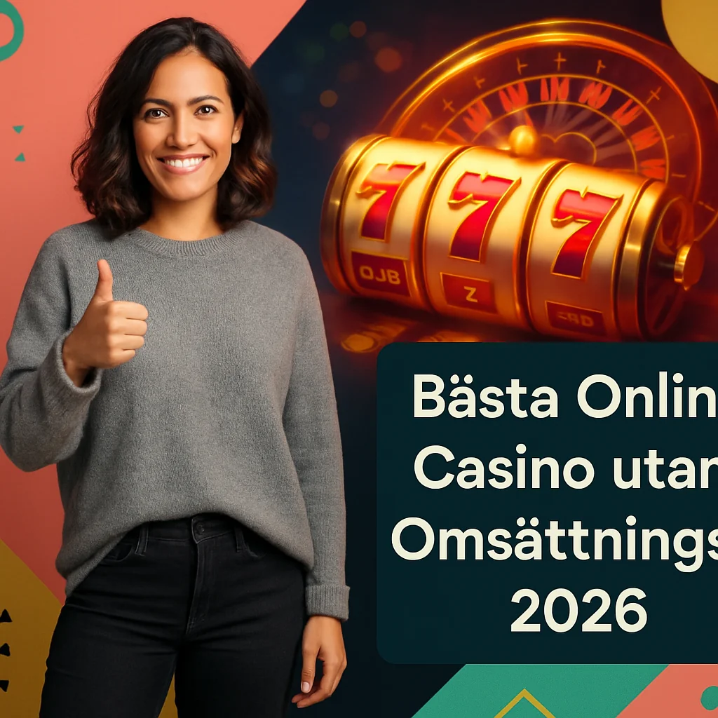 Bästa Online Casino utan Omsättningskrav 2026